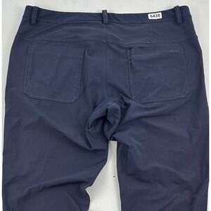 Lululemon‎ ABC Commission Performance 🎭 Pants Men 37x34 Classic Warpstreme Blue